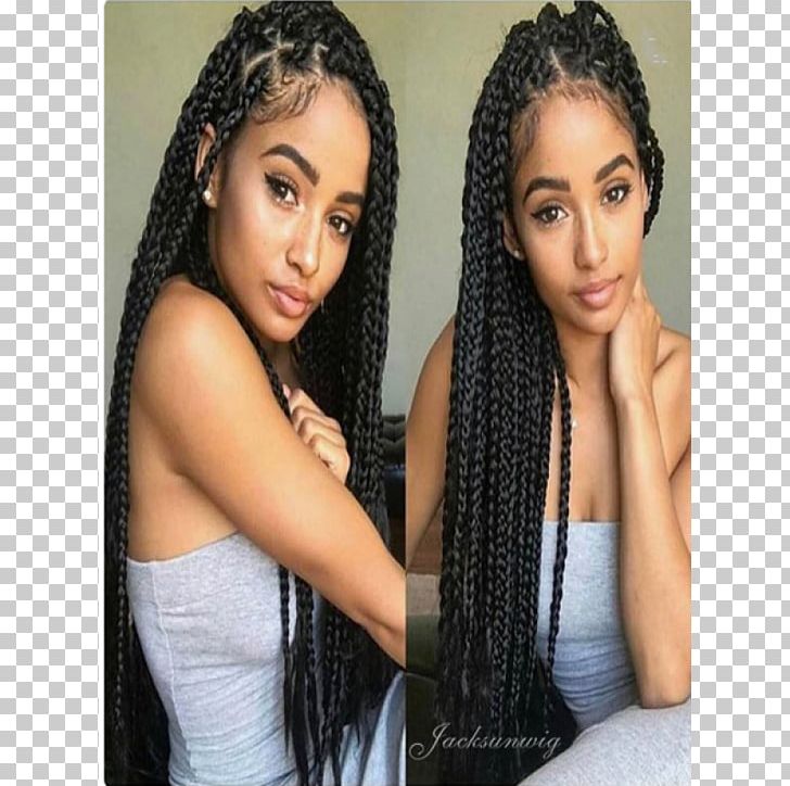 Box Braids Hairstyle French Braid Png Clipart Afro Artificial