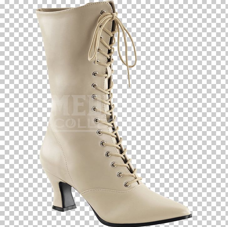 Victorian Era Fashion Boot Knee-high Boot Shoe PNG, Clipart, Accessories, Beige, Boot, Calf, Clothing Free PNG Download