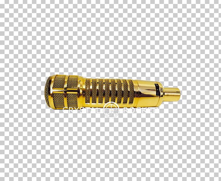 Microphone Electro-Voice Gold Plating Crystal Rocked PNG, Clipart, Ammunition, Brand, Brass, Company, Crystalroc Free PNG Download