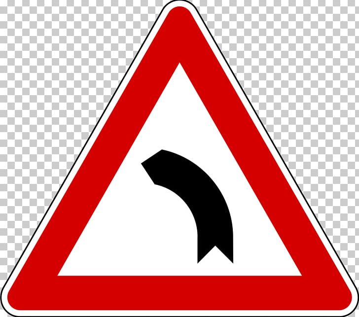 Traffic Sign Warning Sign Curve Road Signs In Italy PNG, Clipart, Angle, Area, Brand, Curve, Driving Free PNG Download