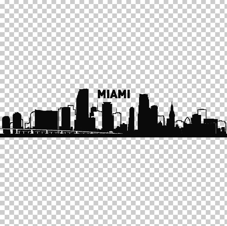 Miami New York City Skyline Silhouette Tattoo PNG, Clipart, Animals, Black And White, City, Cityscape, Cosmetics Free PNG Download
