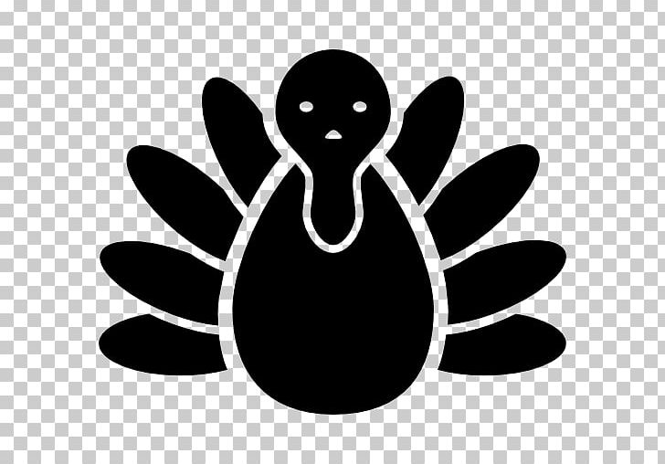 Turkey Computer Icons PNG, Clipart, Black, Black And White, Computer Icons, Fictional Character, Flower Free PNG Download