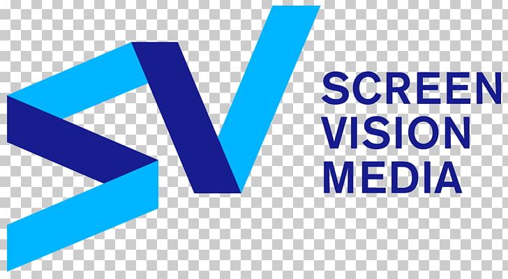 Logo Organization Brand Screenvision Font PNG, Clipart, Angle, Area, Blue, Brand, Cinema Free PNG Download