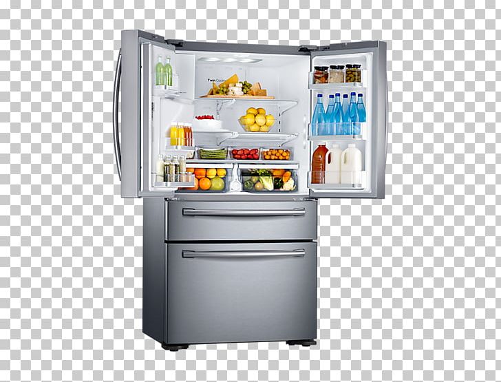 Refrigerator Freezers Samsung RF24H Samsung RF24FSEDB PNG, Clipart, Autodefrost, Dispencer, Door, Drawer, Electronics Free PNG Download