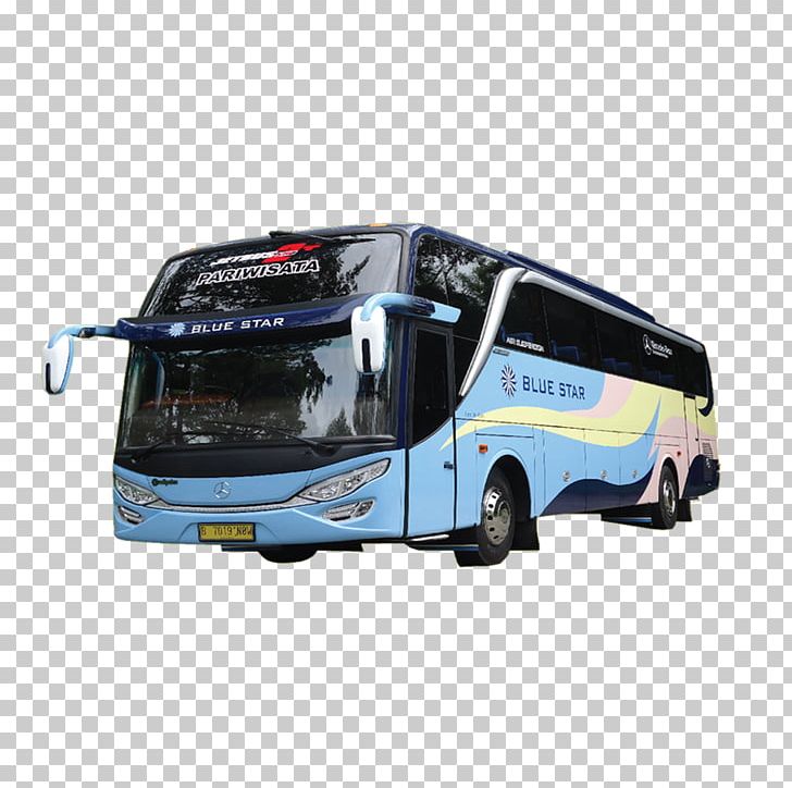 Tour Bus Service Tangerang Tourism Bus Mustika Holiday Tourist Trolley PNG, Clipart, Automotive Exterior, Blue Bus, Blue Star, Brand, Bus Free PNG Download