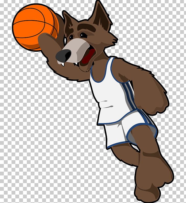 Gray Wolf Basketball Ball Game PNG, Clipart, Animals, Art, Basketball Court, Carnivoran, Cartoon Free PNG Download