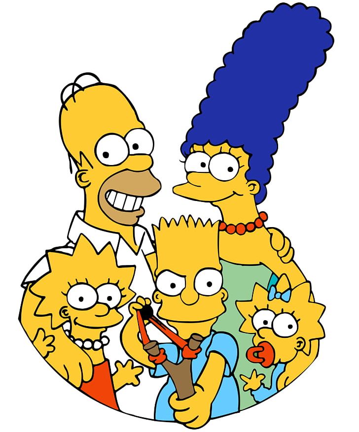 The Simpsons Homer Simpson Marge Simpson Krusty The Clown Sideshow Bob PNG, Clipart, Animation, Area, Art, Cletus Spuckler, Duff Beer Free PNG Download