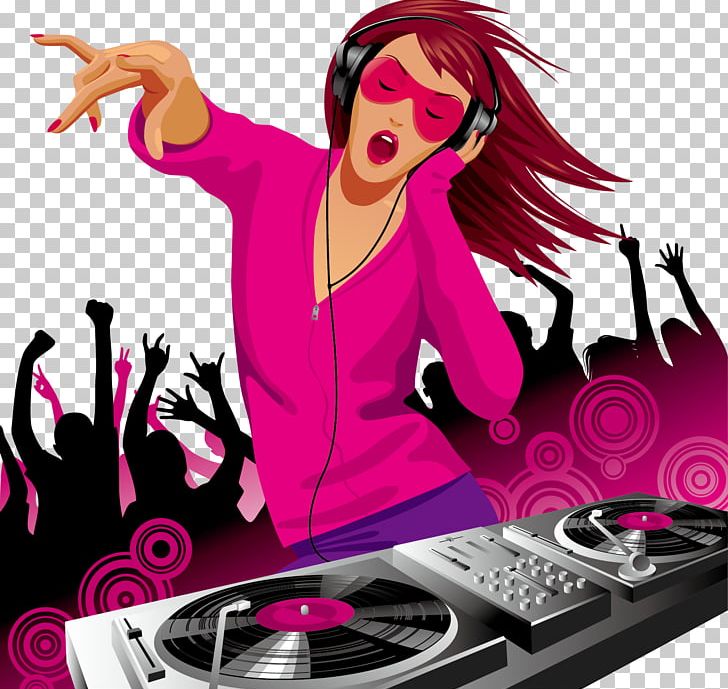 Disc Jockey Dance PNG, Clipart, Audio Equipment, Business Woman, Fictional Character, Girl, Happy Birthday Vector Images Free PNG Download