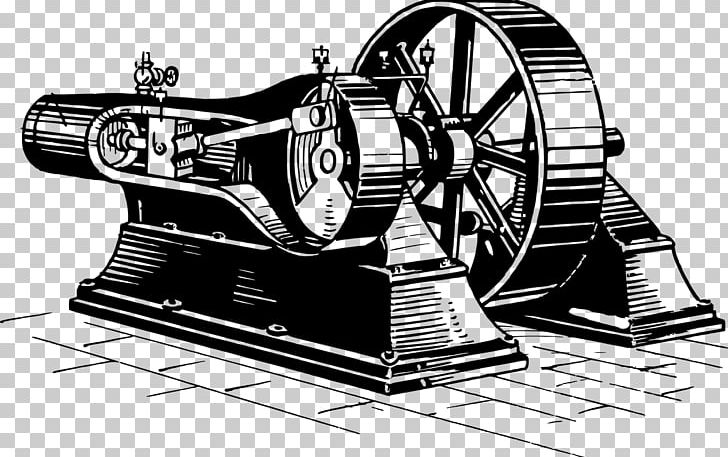 Machine Engine PNG, Clipart, Angle, Automotive Design, Automotive Tire, Auto Part, Black And White Free PNG Download