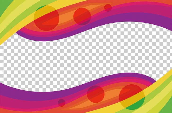 Download Rainbow Wave Color PNG, Clipart, Border, Border Frame ...