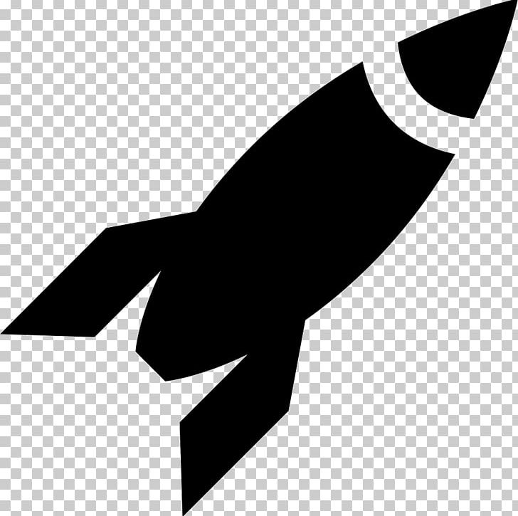 Computer Icons Rocket Spacecraft PNG, Clipart, Angle, Artwork, Beak, Black, Black And White Free PNG Download
