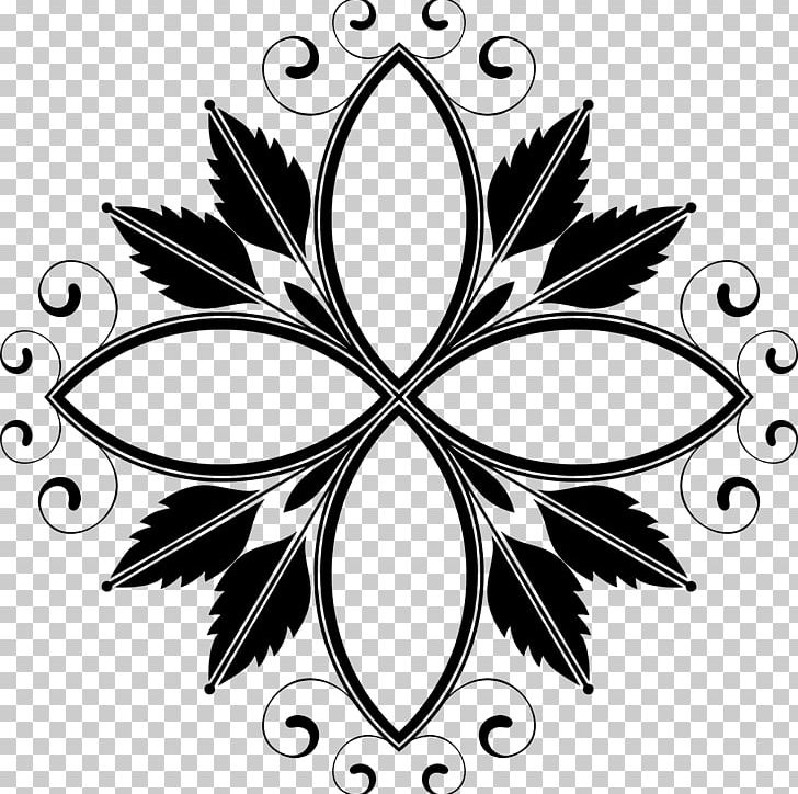 Floral Design Visual Arts PNG, Clipart, Art, Black And White, Circle, Flora, Floral Design Free PNG Download