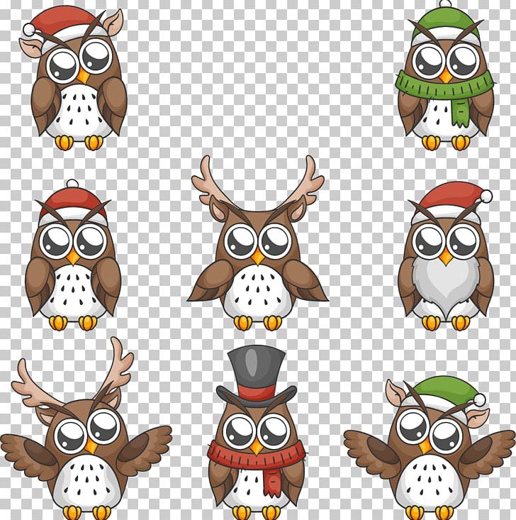 Owl Euclidean Christmas PNG, Clipart, Barn Owl, Beak, Big Ben, Big Eyes, Big Vector Free PNG Download