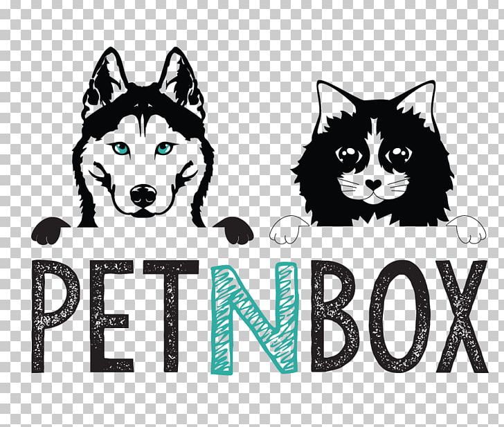 Siberian Husky Cat Gift Pet Box PNG, Clipart, Animal, Artwork, Black And White, Box, Brand Free PNG Download