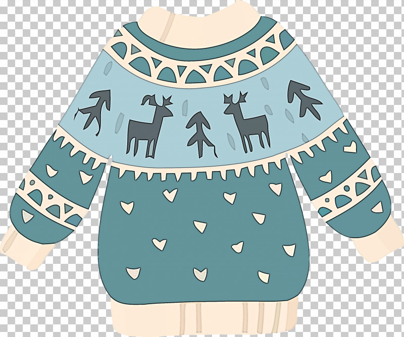 Reindeer PNG, Clipart, Baby Toddler Clothing, Bib, Blue, Cartoon Sweater, Christmas Sweater Free PNG Download