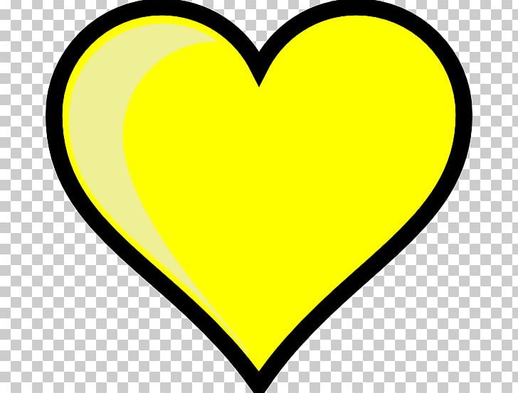 Heart Yellow PNG, Clipart, Area, Black And White, Emoji, Emoticon, Heart Free PNG Download