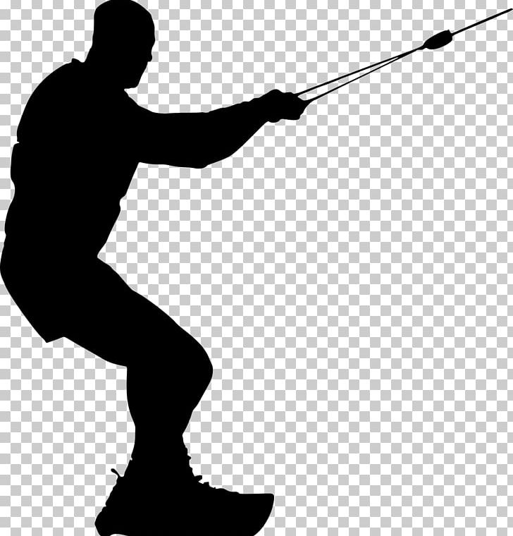 Kitesurfing Silhouette PNG, Clipart, Angle, Arm, Baseball Equipment, Black, Black And White Free PNG Download