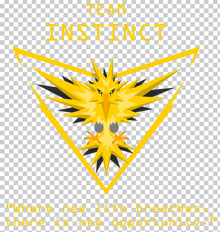 Pokémon GO Zapdos Instinct Video Game PNG, Clipart, Area, Emblem, Flower, Game, Instinct Free PNG Download