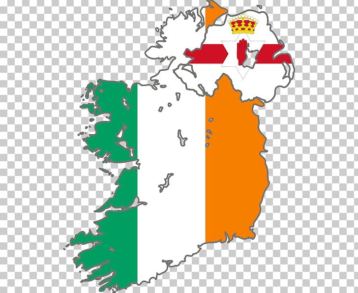Republic Of Ireland Flag Of Ireland Map Flag Of Northern Ireland PNG, Clipart, Area, Artwork, Blank Map, Border, Diagram Free PNG Download