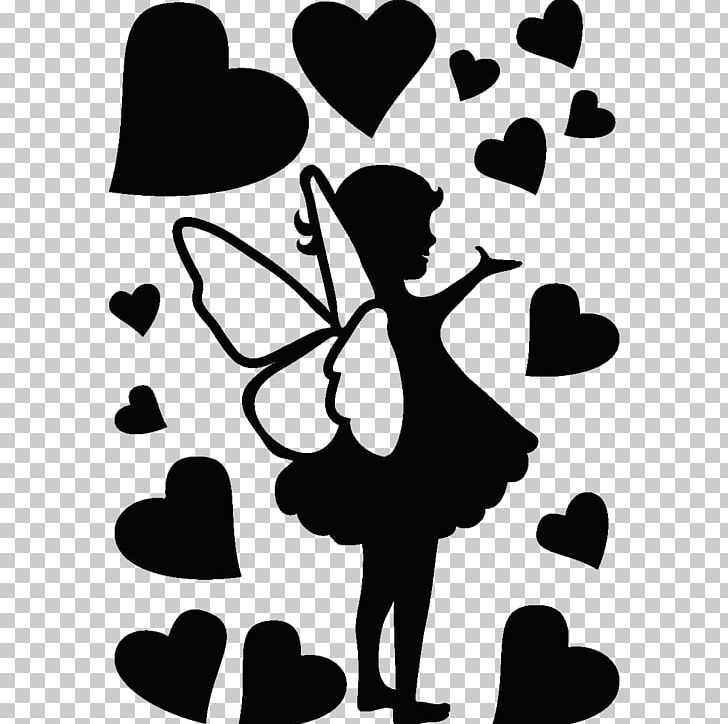 Tinker Bell Sticker Wall Decal Fairy PNG, Clipart, Ambiancelive Sprl, Behavior, Black, Black And White, Child Free PNG Download