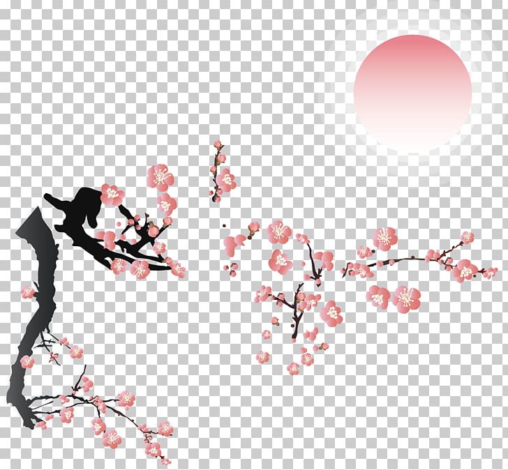 Plum Blossom PNG, Clipart, Branch, Chinese Painting, Computer Wallpaper, Flower, Graphic Design Free PNG Download