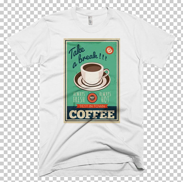 T-shirt Coffee Top Clothing PNG, Clipart, American Apparel, Brand, Clothing, Coffee, Logo Free PNG Download