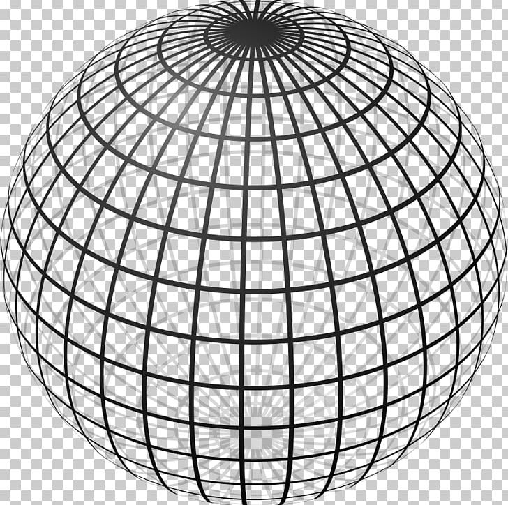 Sphere Two-dimensional Space Three-dimensional Space Geometry PNG, Clipart, Area, Ball, Black And White, Circle, Deg Free PNG Download