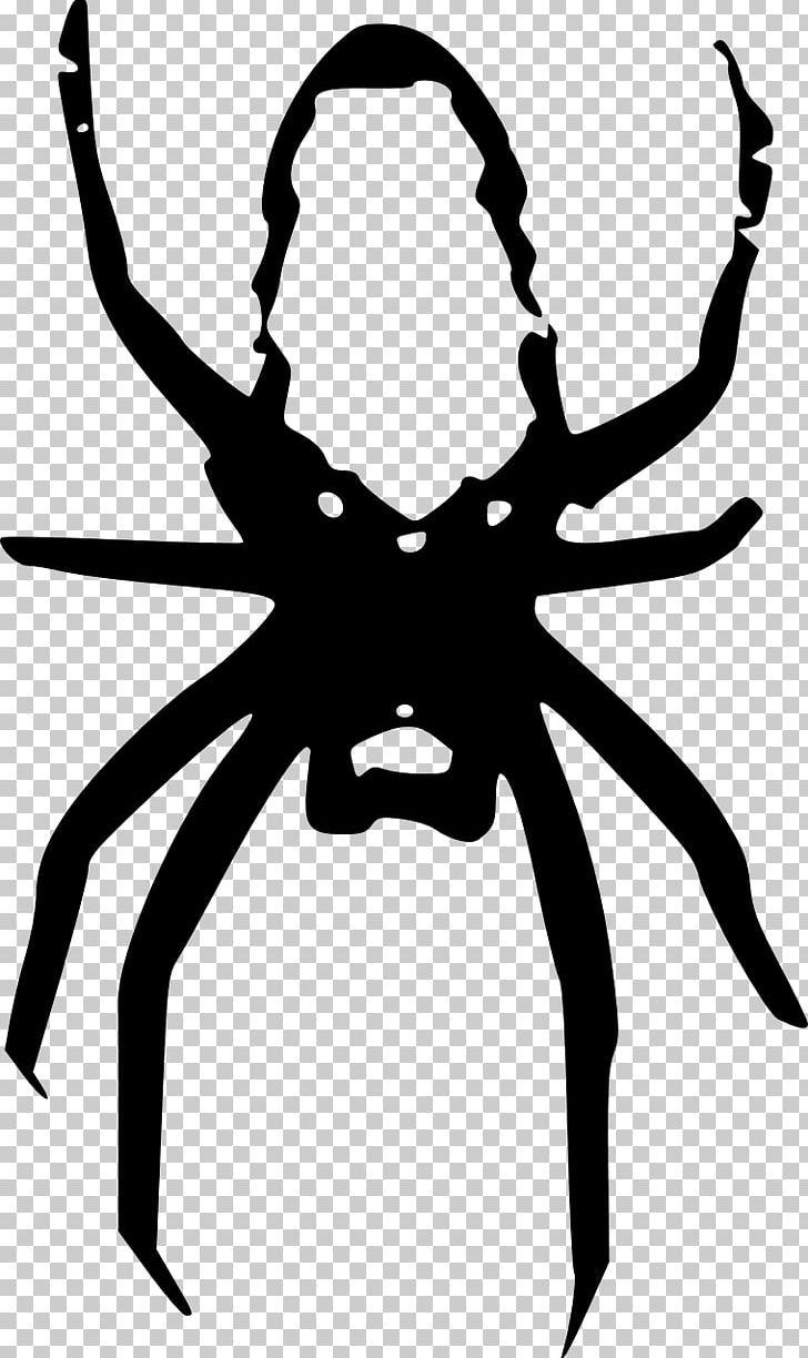 Spider Black And White PNG, Clipart, Arachnid, Artwork, Black And White, Computer Icons, Download Free PNG Download