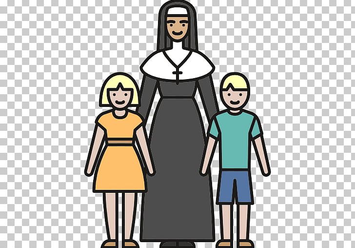Nun Orphan Icon PNG, Clipart, Cartoon, Cartoon Family, Character, Child, Encapsulated Postscript Free PNG Download