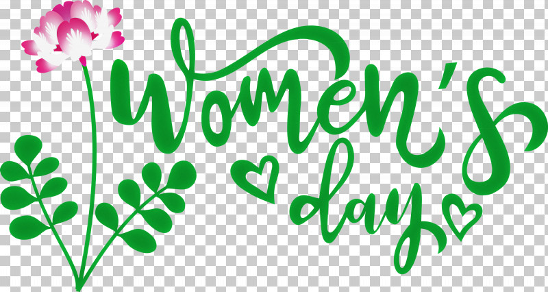 Womens Day Happy Womens Day PNG, Clipart, Flower, Green, Happiness, Happy Womens Day, Leaf Free PNG Download