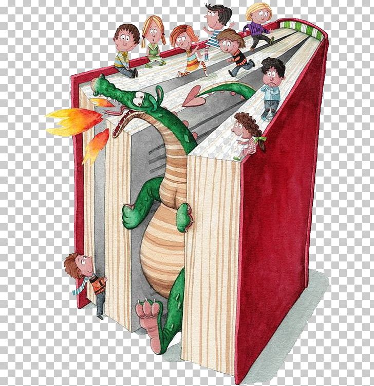 Book Illustration PNG, Clipart, Book, Cartoon, Child, Dragon, Drawing Free PNG Download