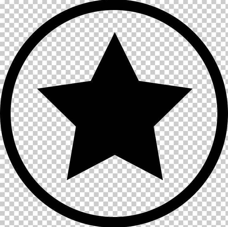 Computer Icons Five-pointed Star Circle PNG, Clipart, Angle, Area, Black, Black And White, Circle Free PNG Download