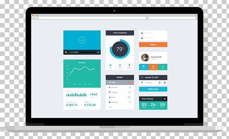 User Interface Design Template Flat Design Psd PNG, Clipart, Bootstrap, Computer, Computer Icons, Computer Monitor, Computer Program Free PNG Download