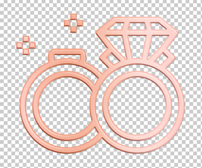 Wedding Icon Love And Romance Icon Wedding Rings Icon PNG, Clipart, Auto Part, Line, Love And Romance Icon, Pink, Wedding Icon Free PNG Download