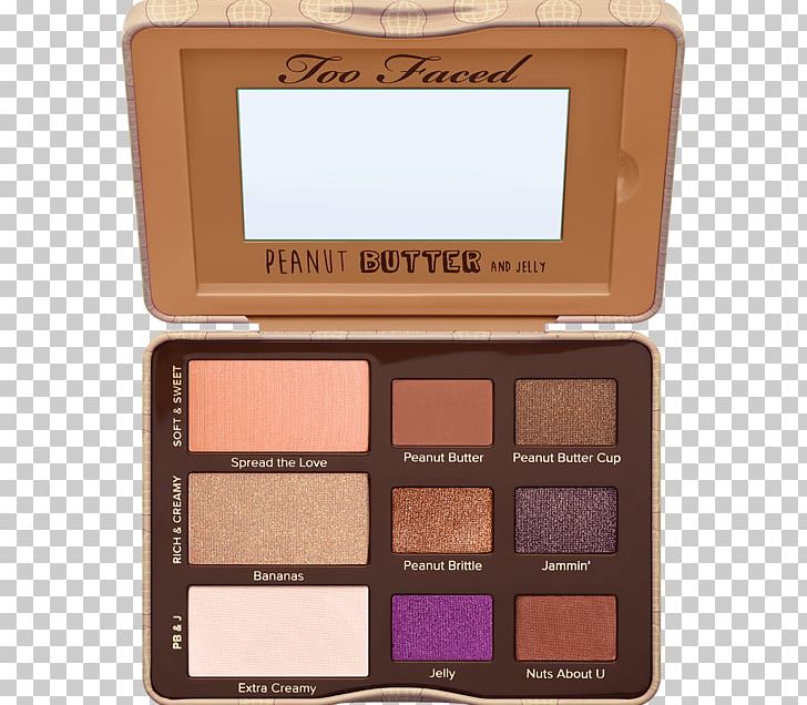 Peanut Butter And Jelly Sandwich Peanut Butter Cup Too Faced Peanut Butter & Jelly Eye Shadow Palette Too Faced Sweet Peach PNG, Clipart, Butter, Cocoa , Cosmetics, Eye Shadow, Eyeshadow Free PNG Download