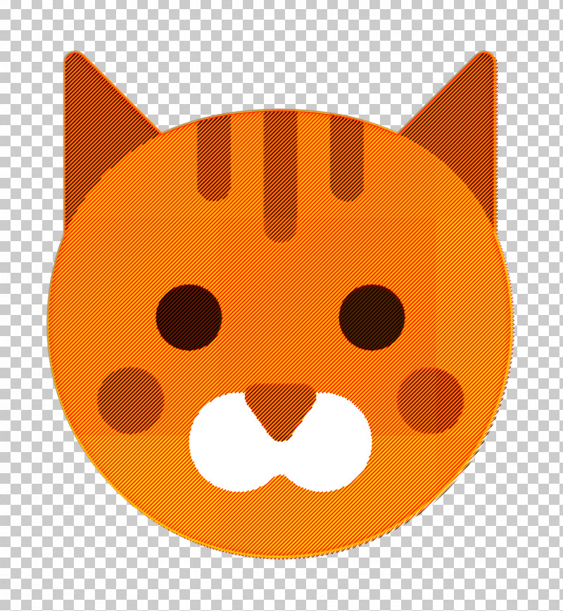 Animals Icon Cat Icon PNG, Clipart, Animals Icon, Cartoon, Cat Icon, Head, Orange Free PNG Download