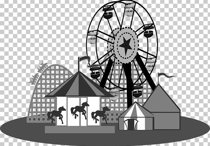 Amusement Park Traveling Carnival PNG, Clipart, Amusement Park, Black And White, Carousel, Circus, Clip Art Free PNG Download