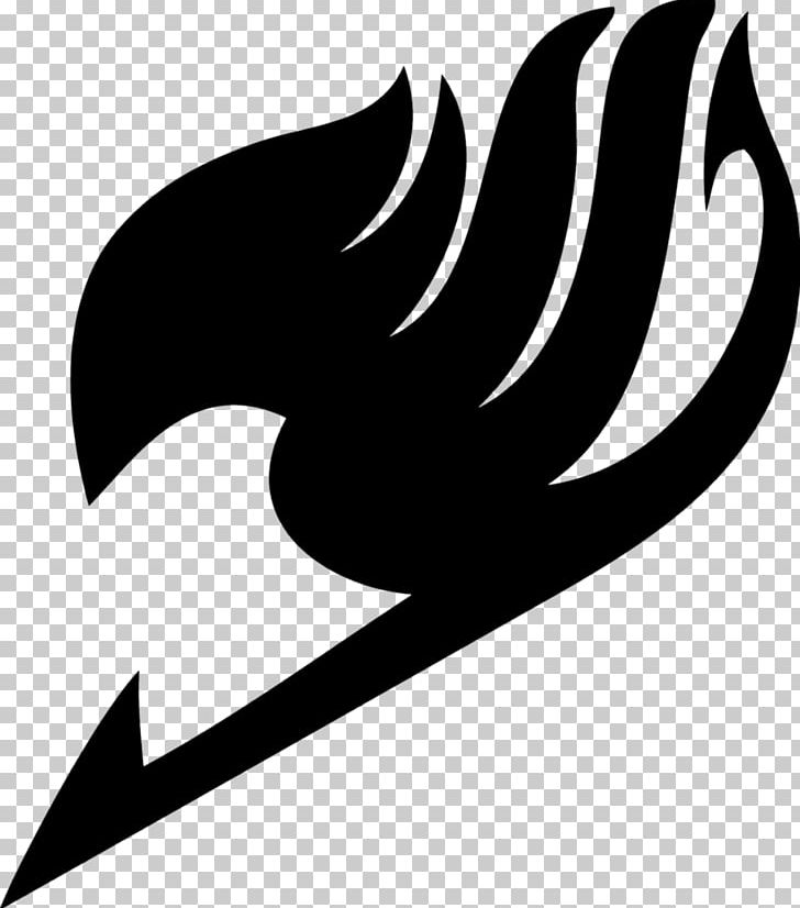 Fairy Tail Logo Juvia Lockser Symbol PNG, Clipart, Anime, Beak, Black And White, Cartoon, Computer Icons Free PNG Download