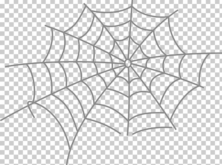 Spider Web Spider-Man Graphics PNG, Clipart, Angle, Area, Artwork, Black And White, Circle Free PNG Download