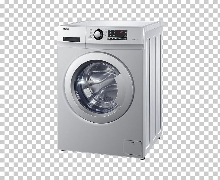 Washing Machine Clothes Dryer Haier Home Appliance PNG, Clipart, Automatic, Capacity, Drum, Drums, Electrical Free PNG Download