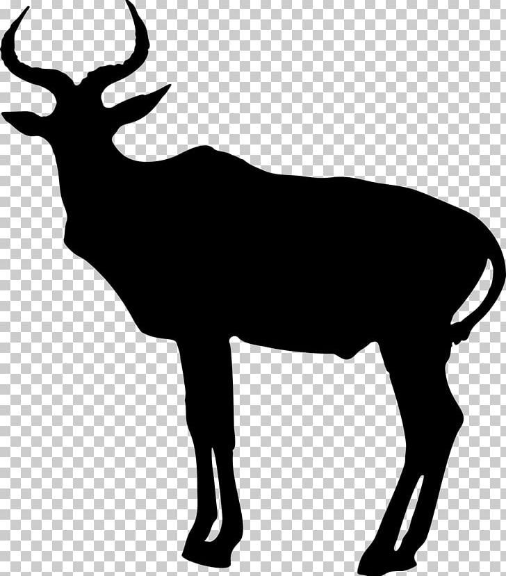 Antelope Pronghorn Silhouette PNG, Clipart, Animal, Animals, Animal Silhouettes, Antelope, Antler Free PNG Download