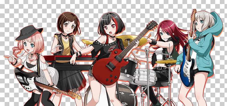 BanG Dream! Girls Band Party! Anime All-female Band Musical Ensemble PNG, Clipart, Afterglow, All Female Band, Allfemale Band, Anime, Band Free PNG Download