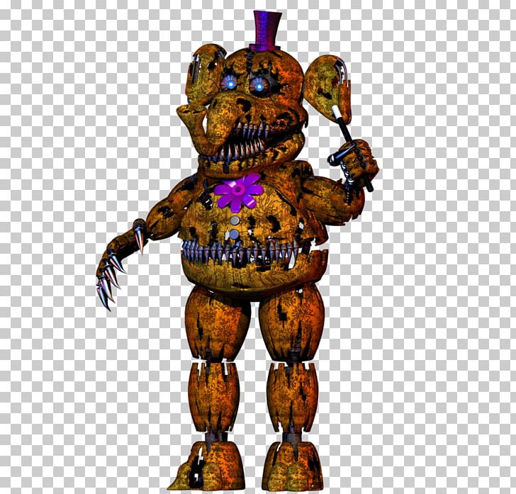 Nightmare Fredbear transparent background PNG cliparts free