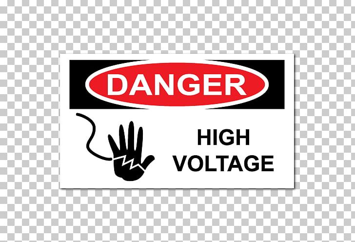 Hazard High Voltage Label Sign Sticker PNG, Clipart, Area, Brand, Danger High Voltage, Hazard, High Voltage Free PNG Download