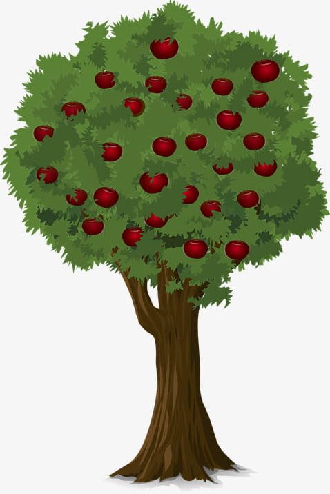 Laden Apple Tree PNG, Clipart, Apple, Apple Clipart, Apple Tree, Cartoon, Free Free PNG Download