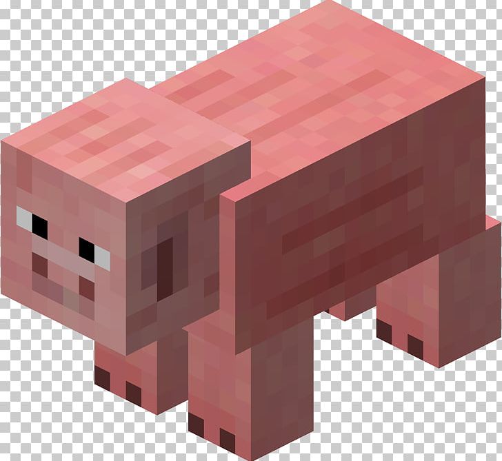 Minecraft: Pocket Edition Pig Mob Mod PNG, Clipart, Angle, Domestic Pig, Game, Minecart, Minecraft Free PNG Download