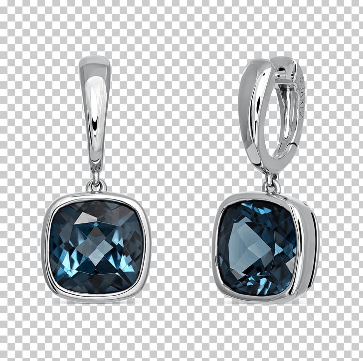Earring Sapphire Body Jewellery Silver PNG, Clipart, Blue, Body Jewellery, Body Jewelry, Bracelet, Crystal Free PNG Download