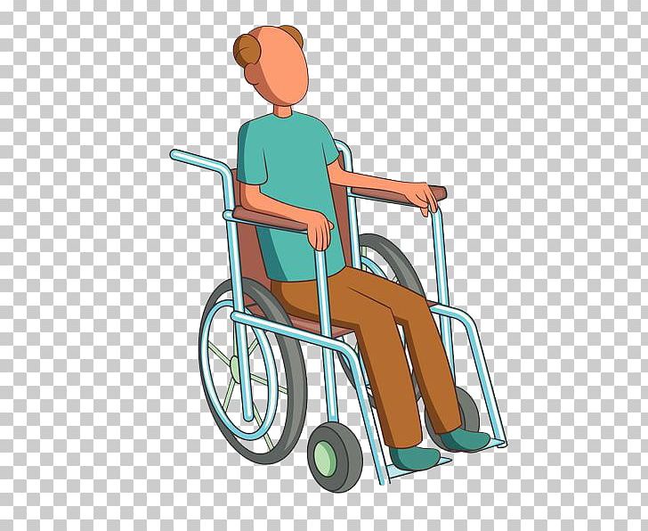 Wheelchair Cartoon Disability Illustration PNG, Clipart, Body, Business Man, Cart, Cartoon, Chai Free PNG Download