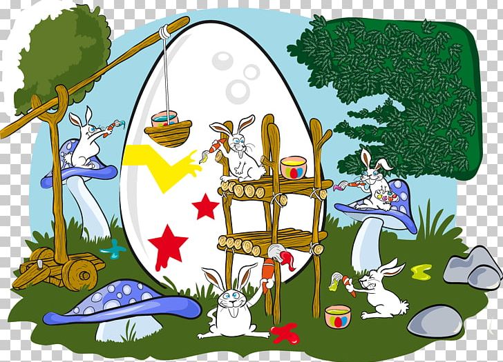 Easter Bunny Illustration PNG, Clipart, Cartoon, Download, Easter, Easter Bunny, Easter Egg Free PNG Download