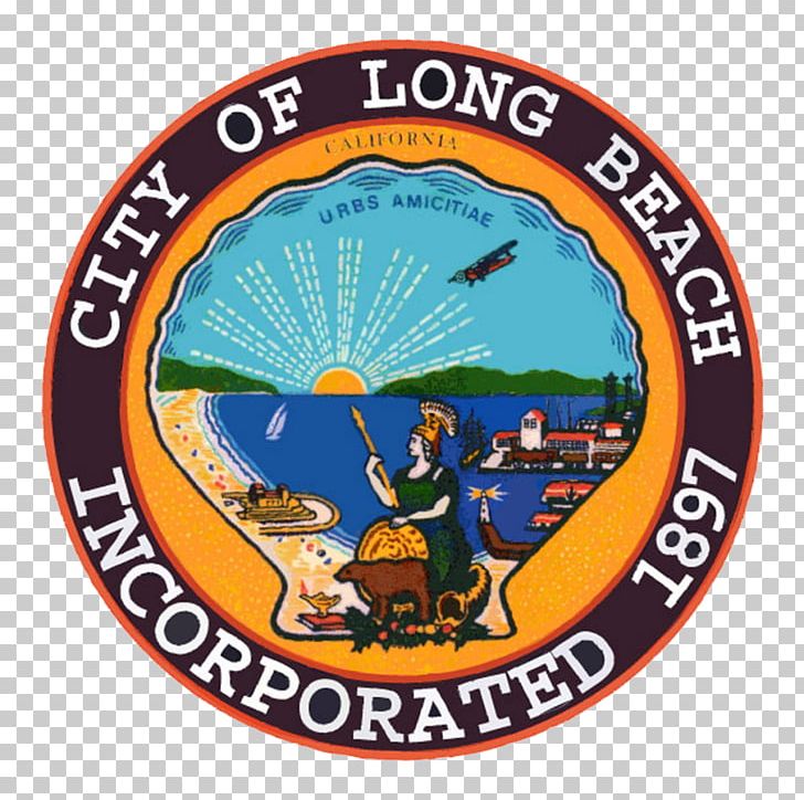 Logo City Of Long Beach Naples PNG, Clipart, Area, Badge, Beach, California, City Free PNG Download